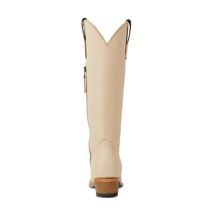 Plain Jane Boot - Pale Ivory