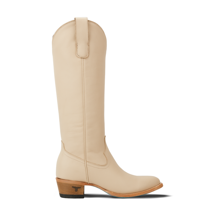 Plain Jane Boot - Pale Ivory
