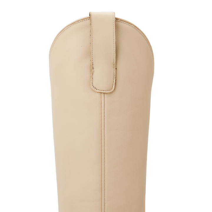 Plain Jane Boot - Pale Ivory