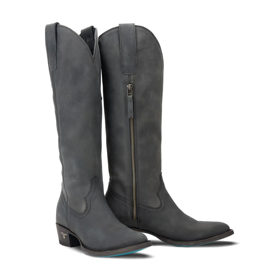 Plain Jane Boot - Matte Black