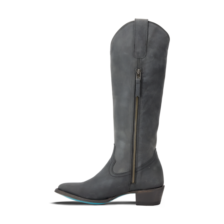 Plain Jane Boot - Matte Black