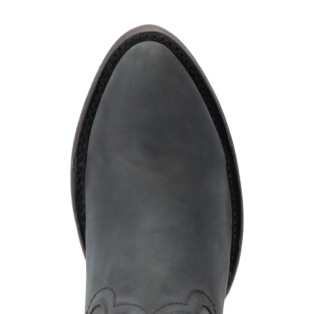 Plain Jane Boot - Matte Black