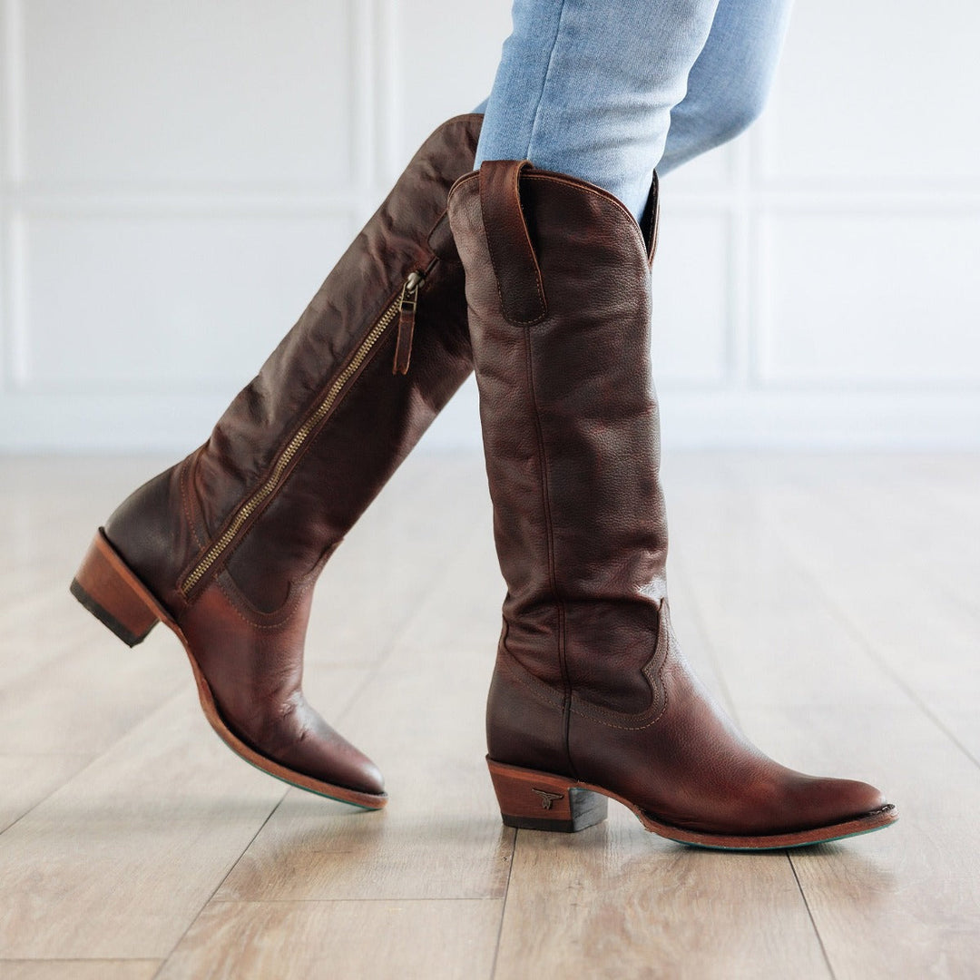 Plain Jane Boot - Cognac