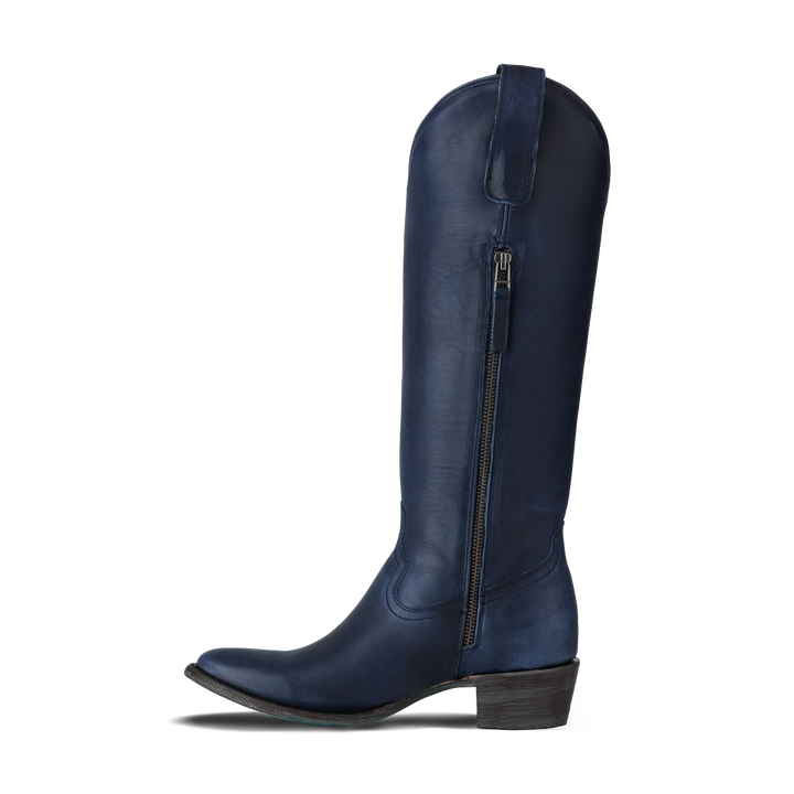 Plain Jane Boot - Midnight Navy