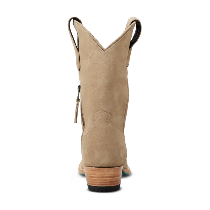 Plain Jane Midi - Latte Suede