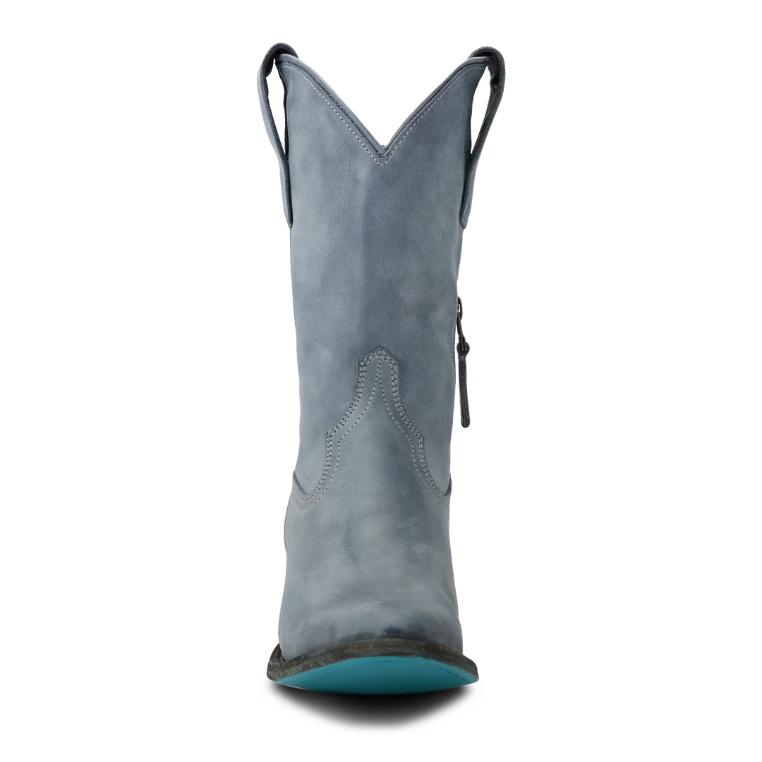 Plain Jane Midi - Washed Denim
