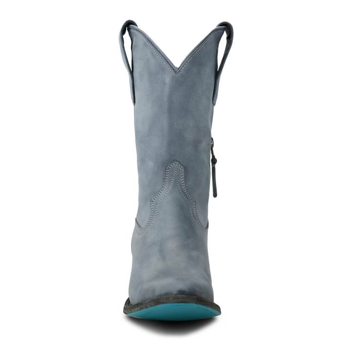 Plain Jane Midi - Washed Denim