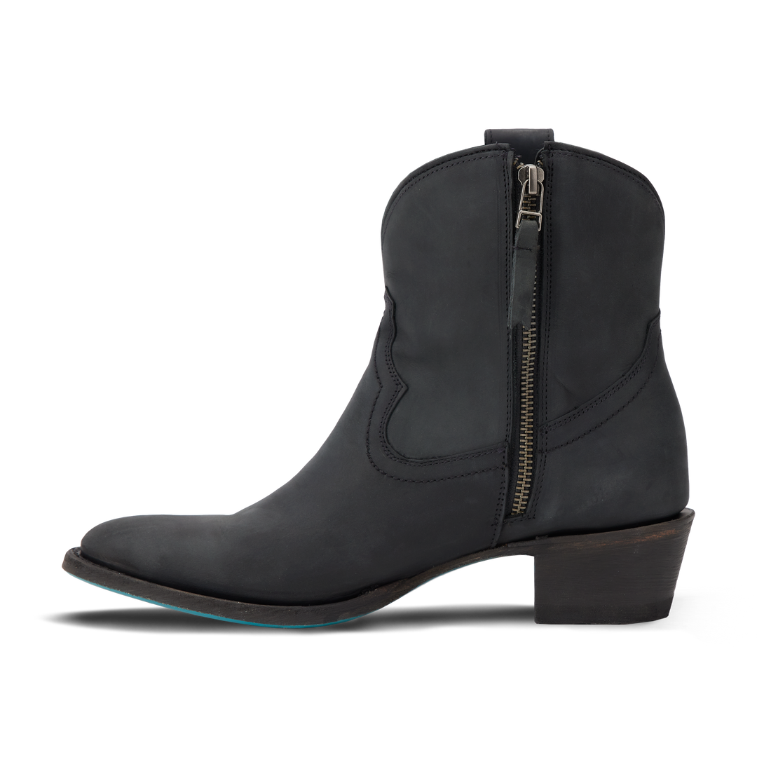 Plain Jane Bootie - Matte Black