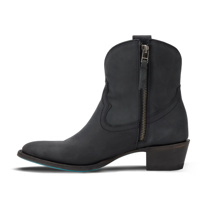 Plain Jane Bootie - Matte Black