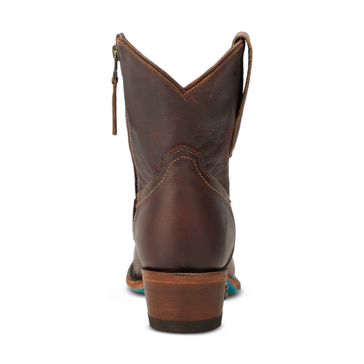 Plain Jane Bootie - Cognac