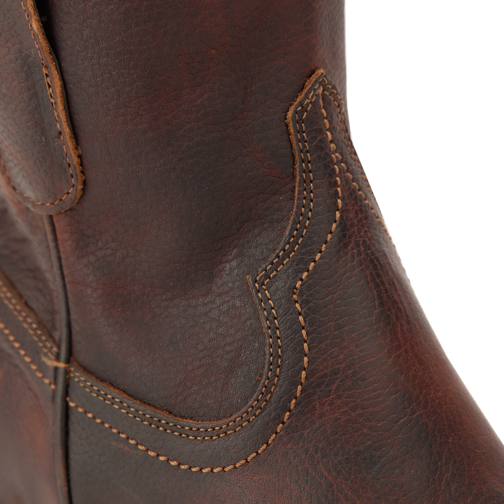 Plain Jane Bootie - Cognac