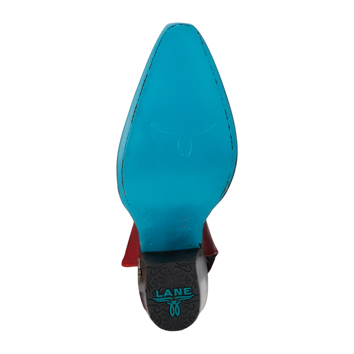 Plain Jane Slingback Mule - Smoldering Ruby