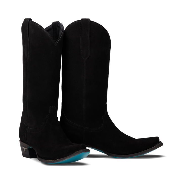 Emma Jane Boot - Soft Black Suede
