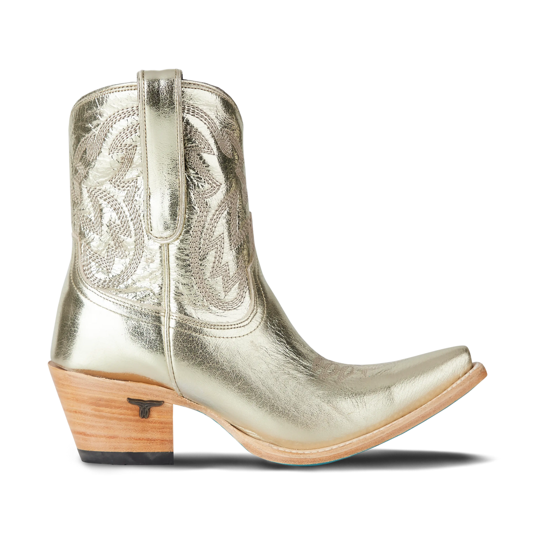 Smokeshow Bootie - Champagne Metallic