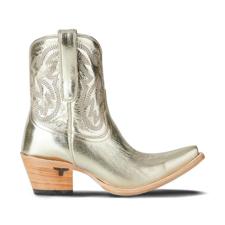 Smokeshow Bootie - Champagne Metallic