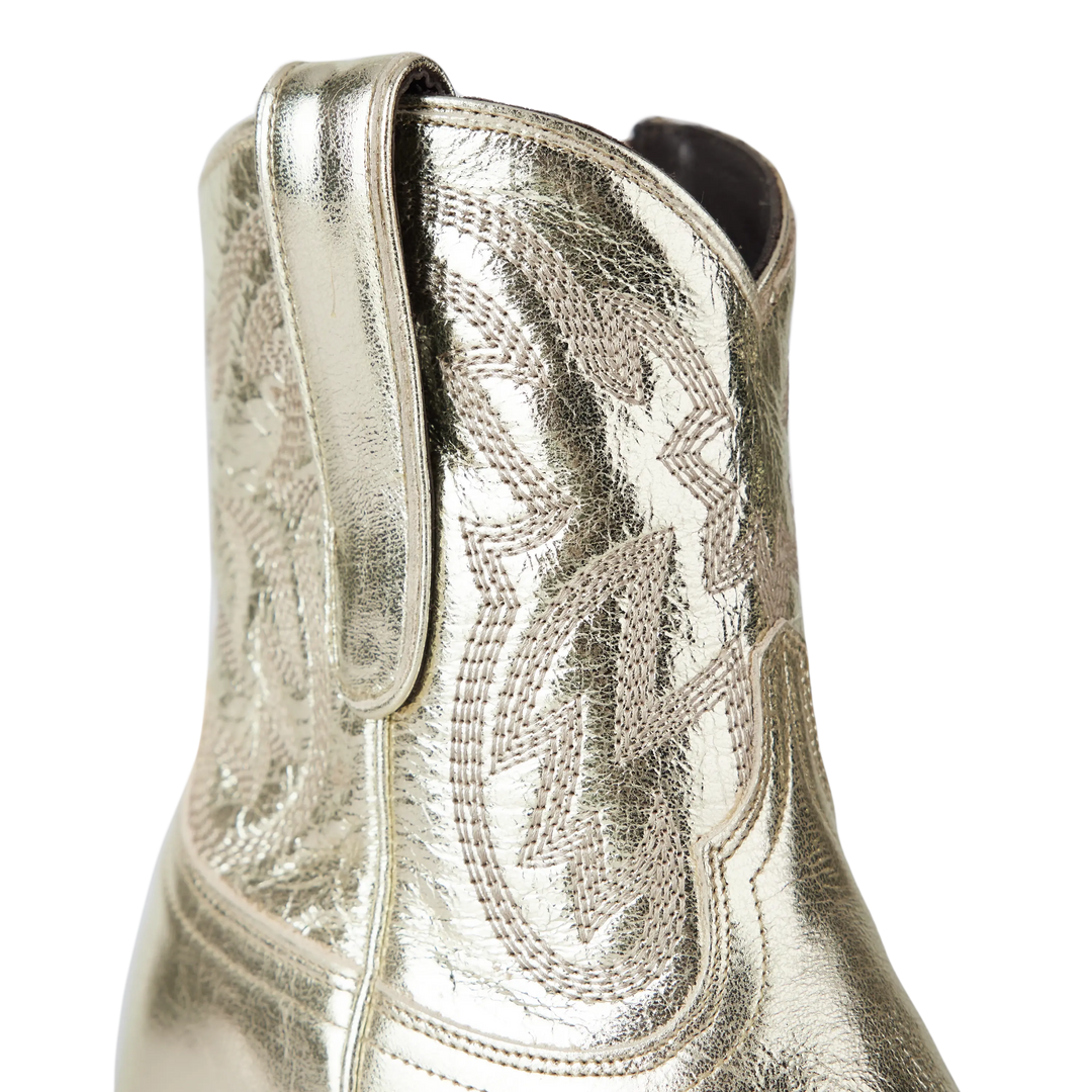 Smokeshow Bootie - Champagne Metallic