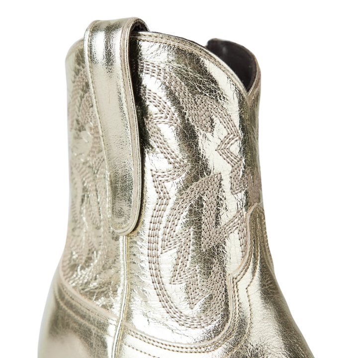 Smokeshow Bootie - Champagne Metallic