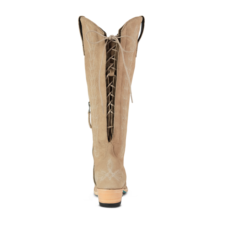 Lexington Knee High Corset - Latte Suede