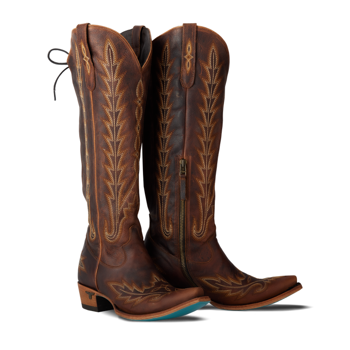 Lexington Knee High Corset - Cognac