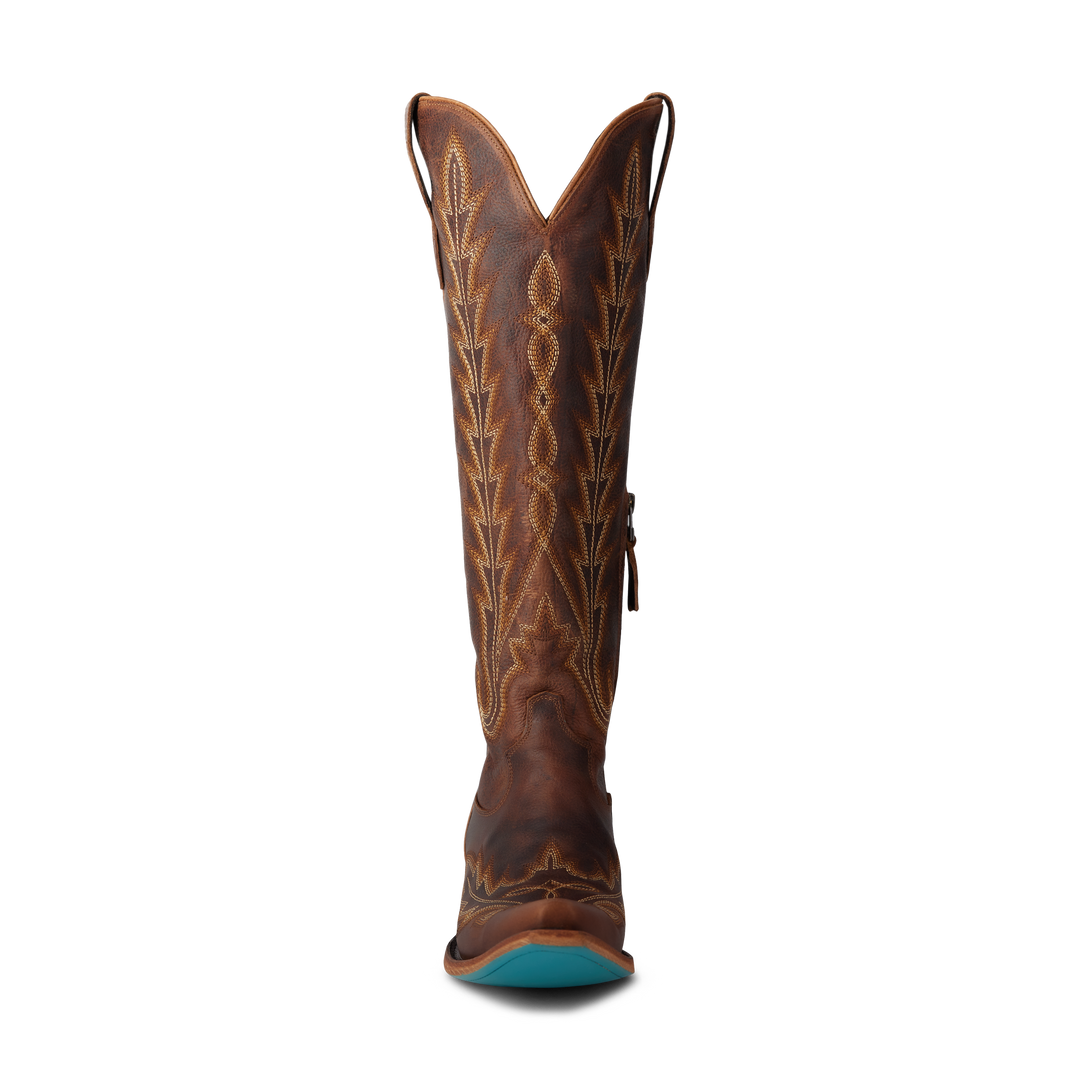 Lexington Knee High Corset - Cognac