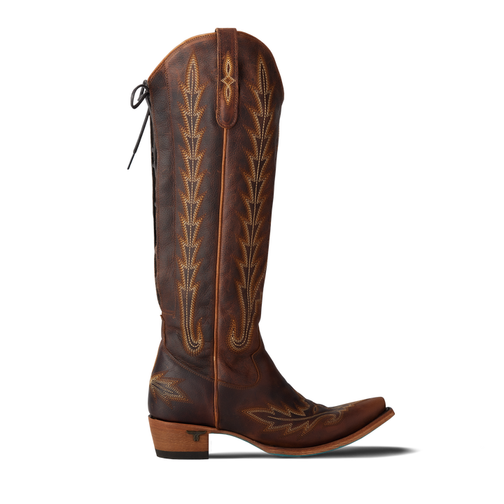 Lexington Knee High Corset - Cognac