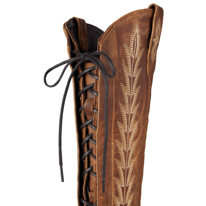Lexington Knee High Corset - Desert Clay
