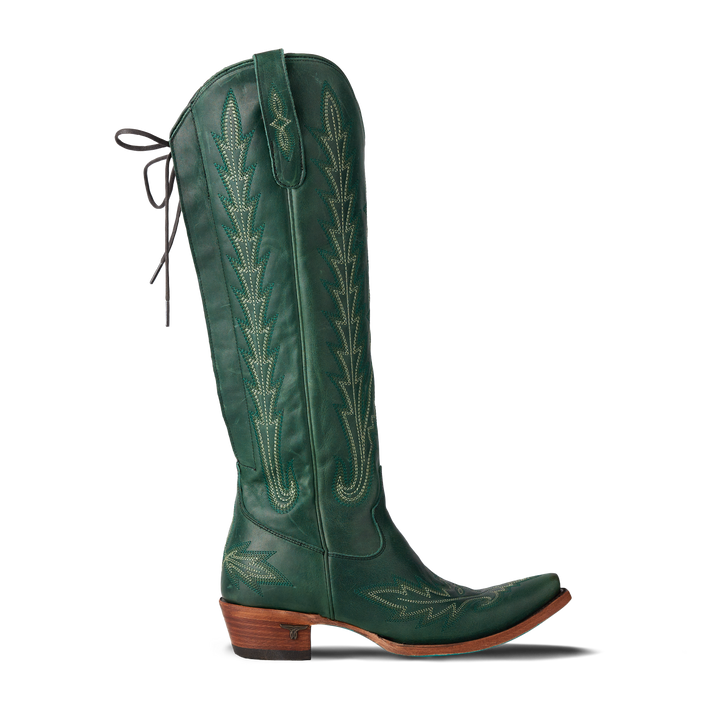 Lexington Knee High Corset - Emerald