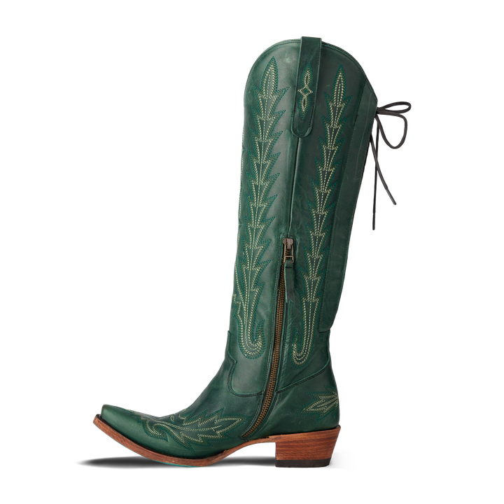 Lexington Knee High Corset - Emerald