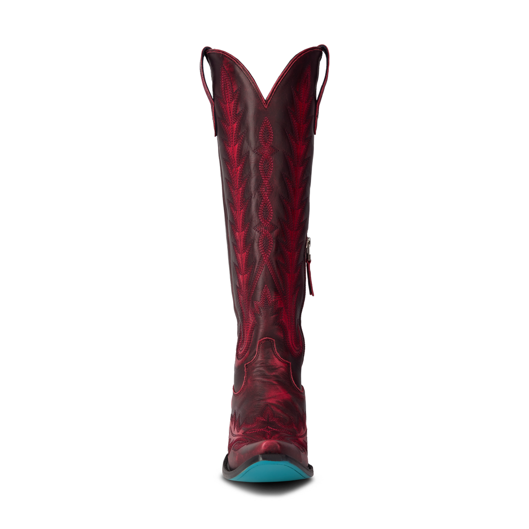 Lexington Knee High Corset - Black Cherry