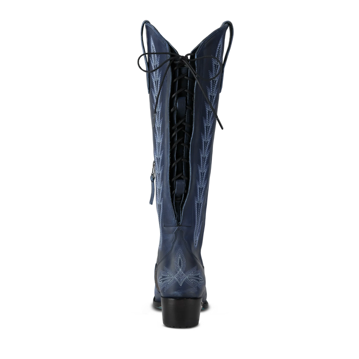 Lexington Knee High Corset - Midnight Navy