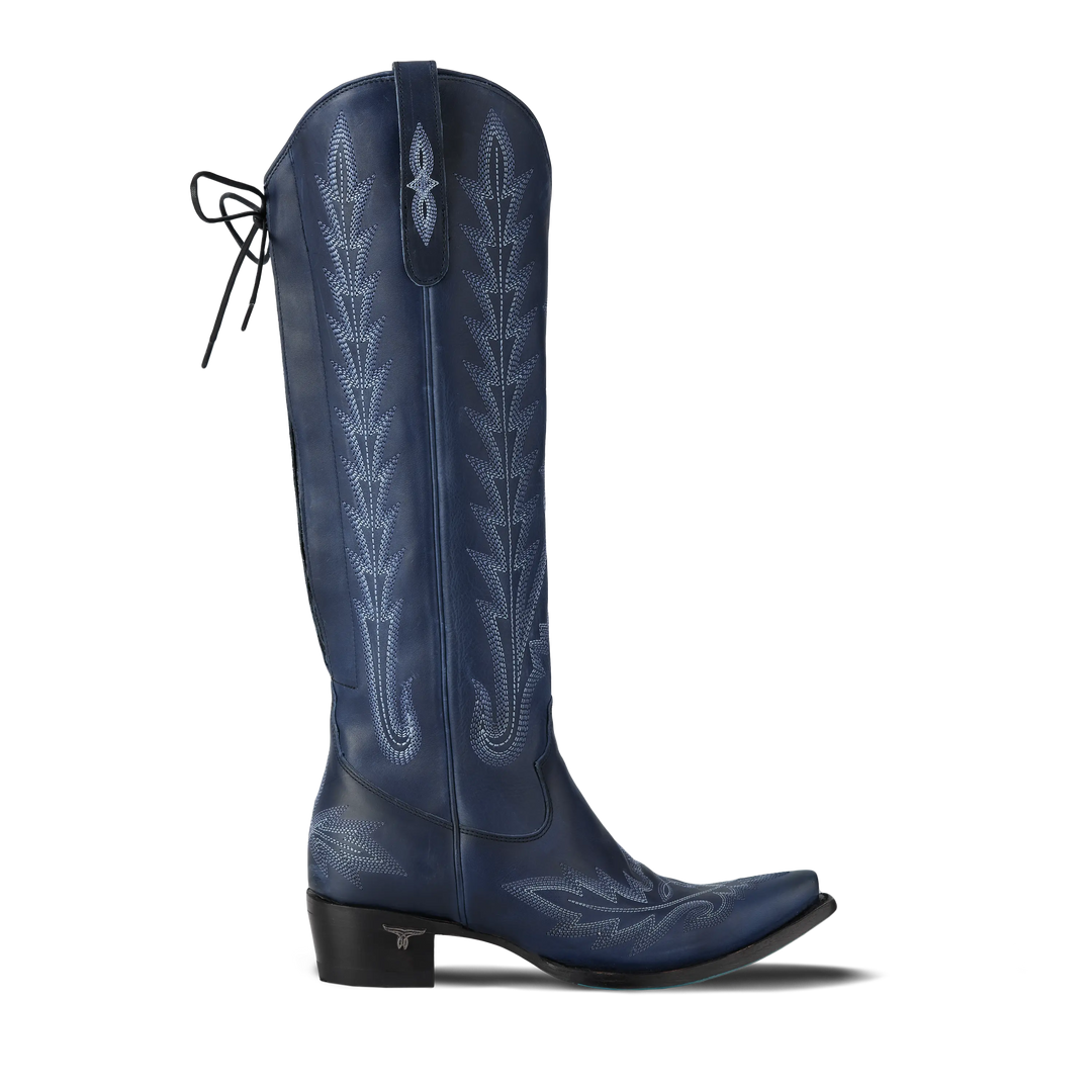 Lexington Knee High Corset - Midnight Navy