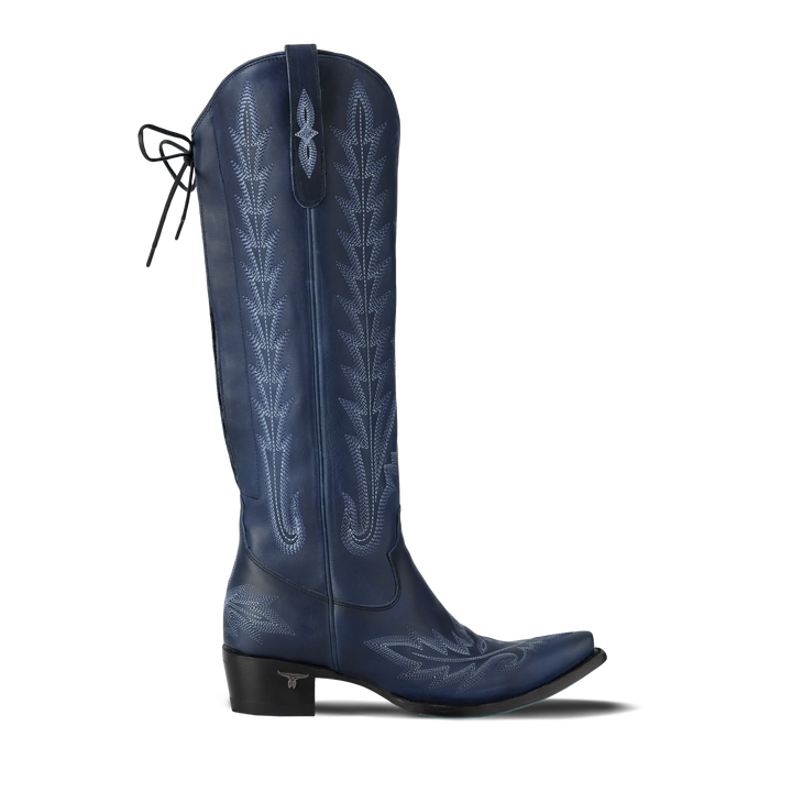 Lexington Knee High Corset - Midnight Navy
