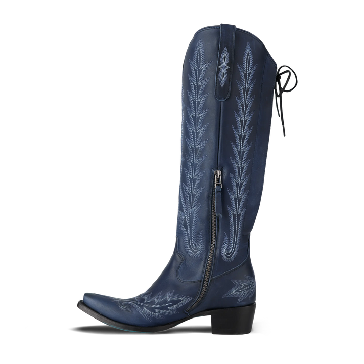 Lexington Knee High Corset - Midnight Navy