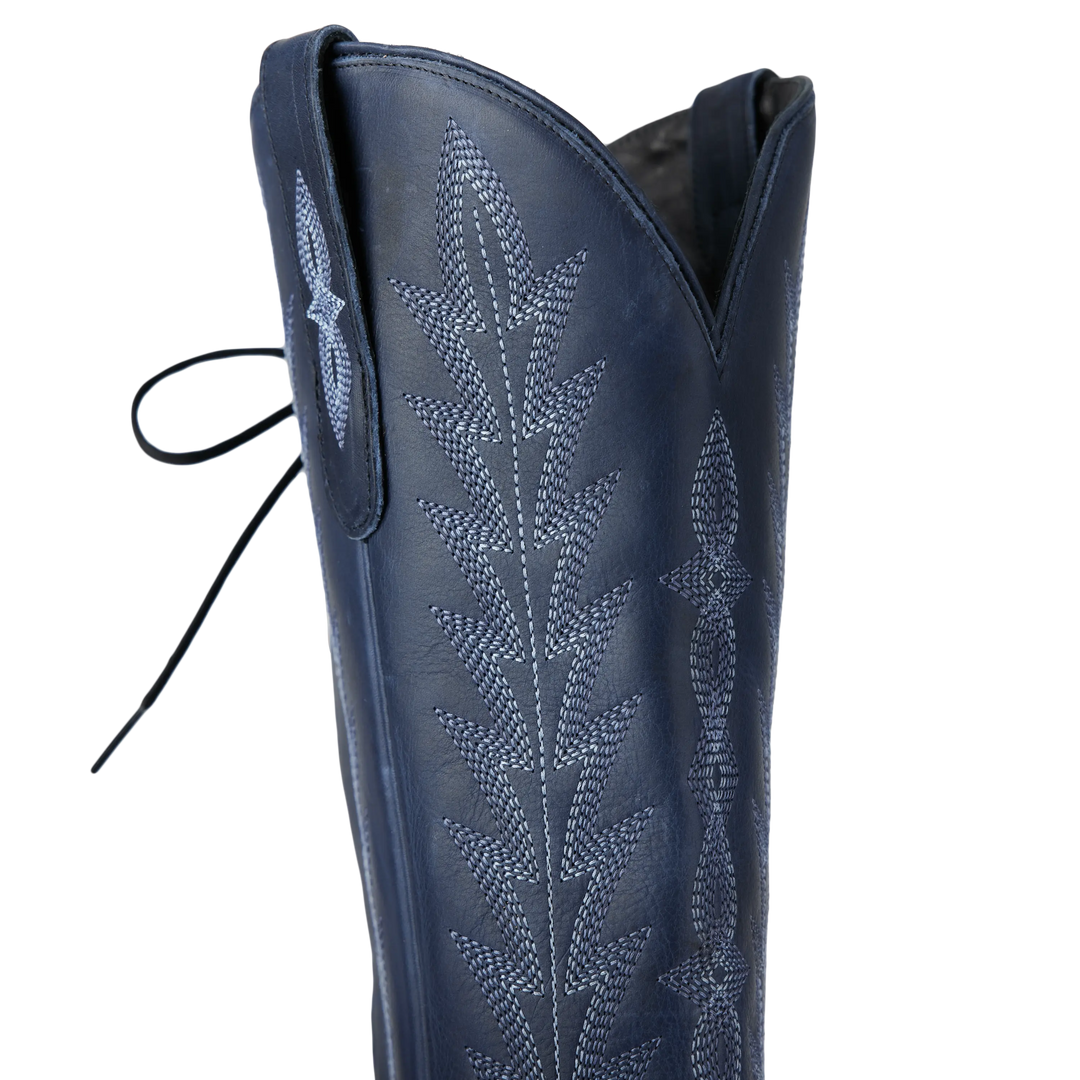 Lexington Knee High Corset - Midnight Navy