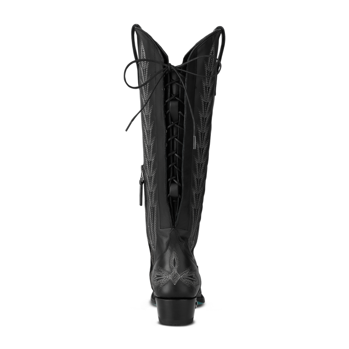 Lexington Knee High Corset - Jet Black