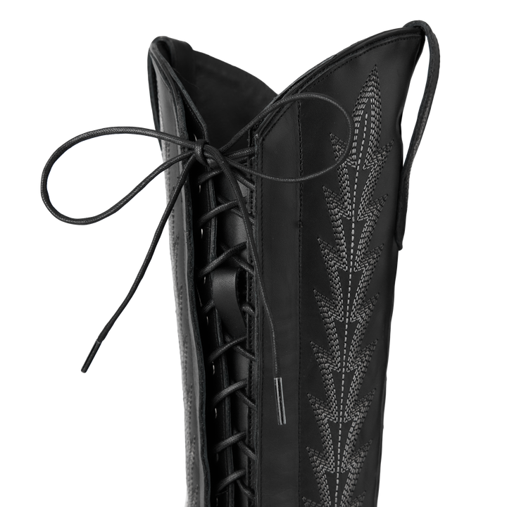 Lexington Knee High Corset - Jet Black