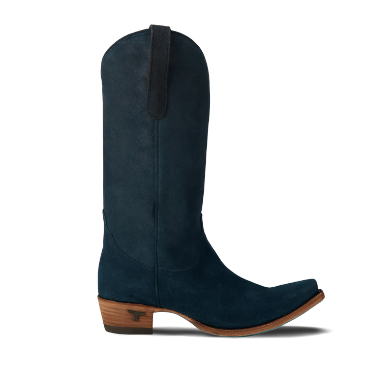 Emma Jane Boot - Navy Suede