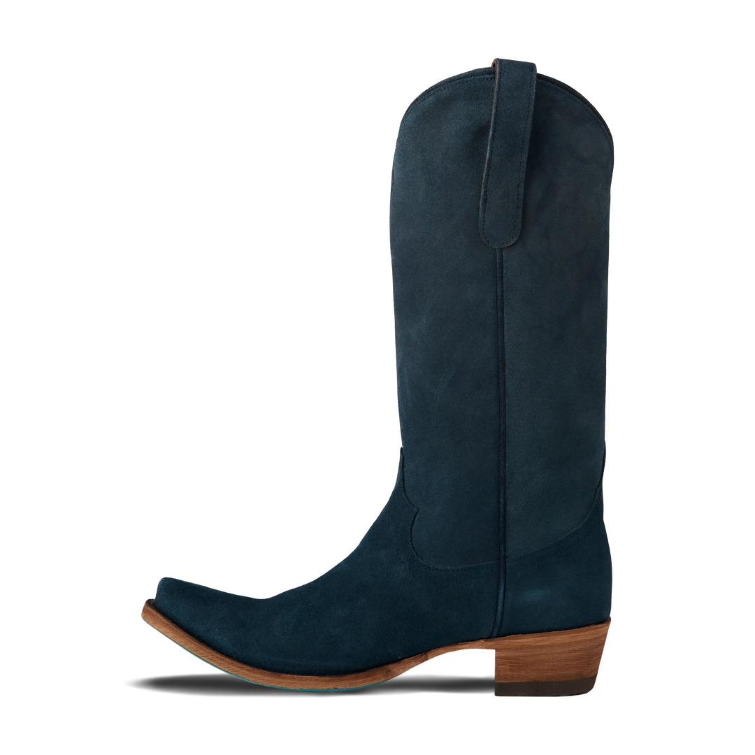 Emma Jane Boot - Navy Suede