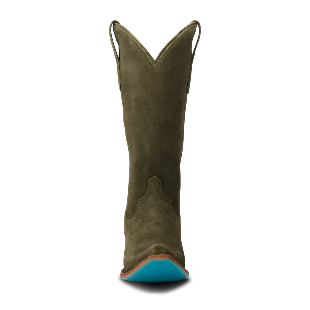 Emma Jane Boot - Olive Suede