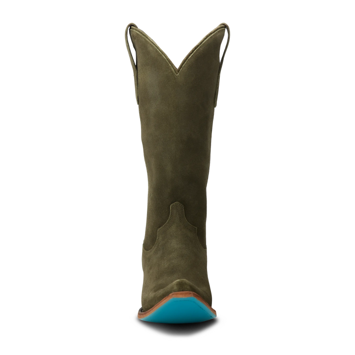 Emma Jane Boot - Olive Suede