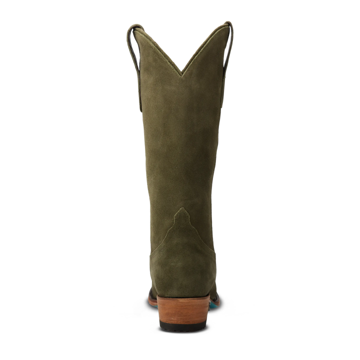 Emma Jane Boot - Olive Suede
