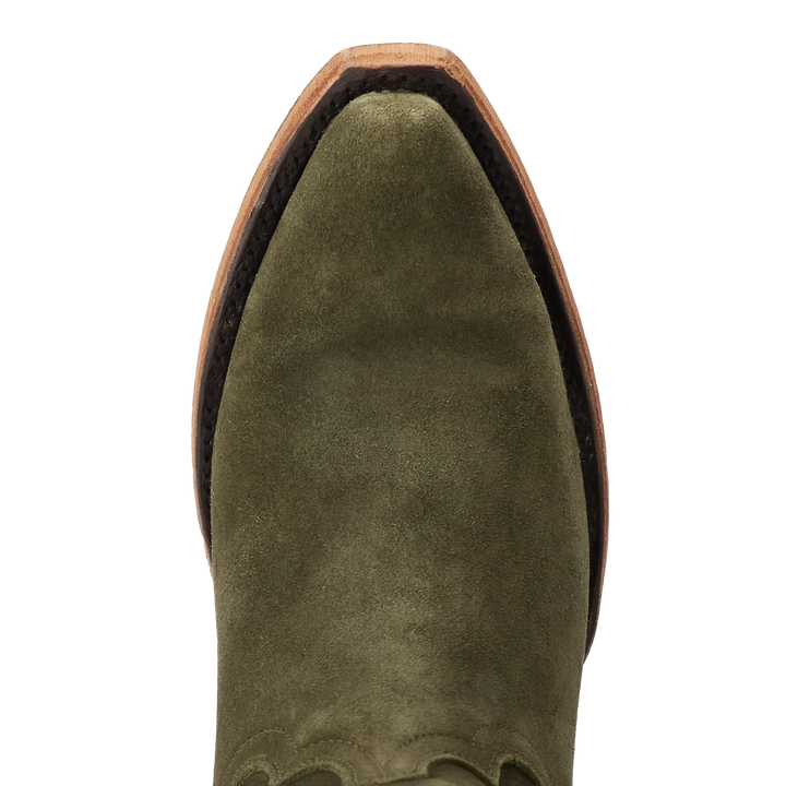 Emma Jane Boot - Olive Suede
