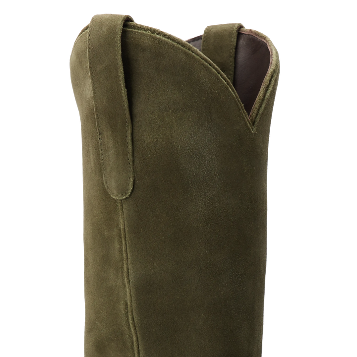 Emma Jane Boot - Olive Suede