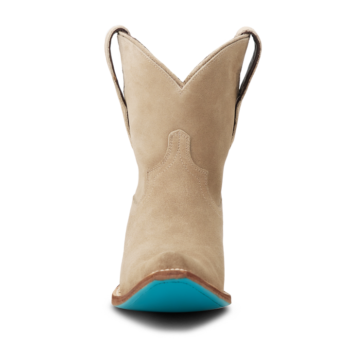 Emma Jane Bootie - Latte Suede