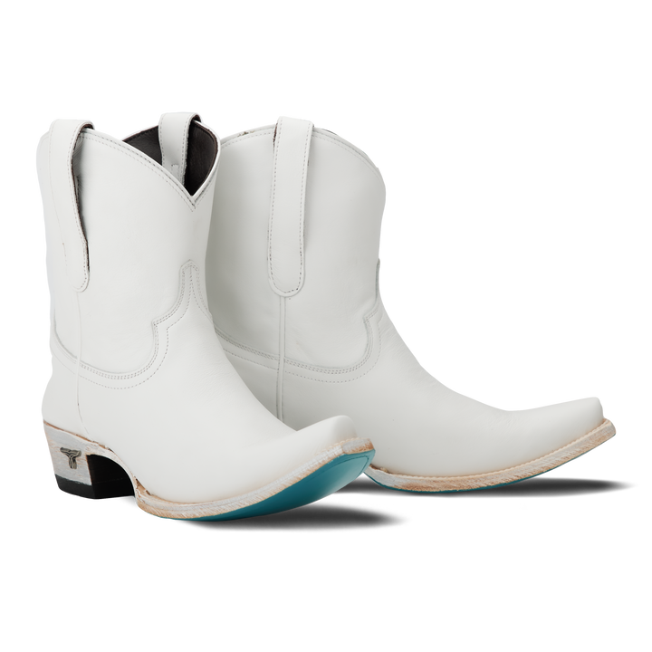Emma Jane Bootie - Matte White