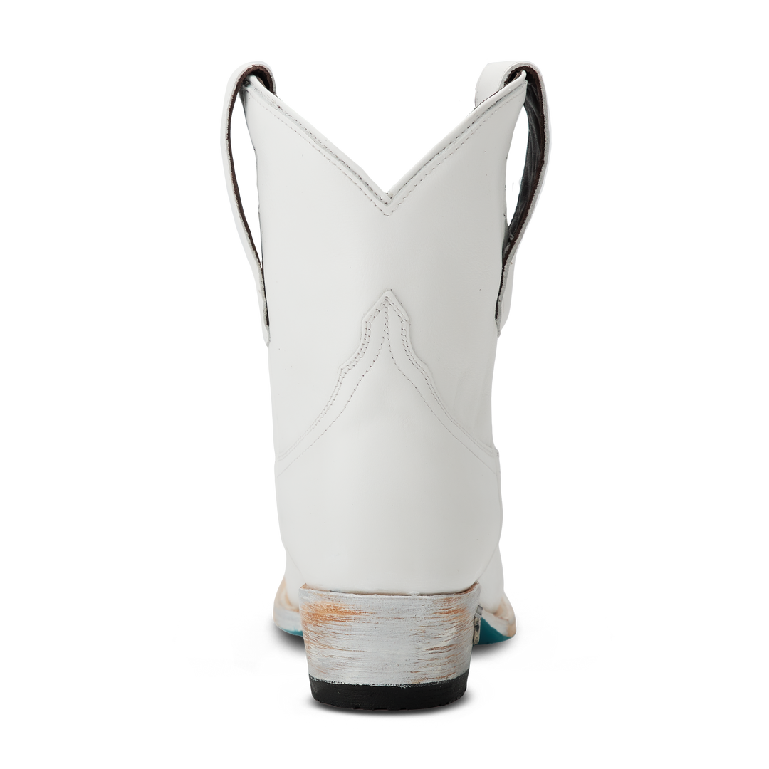 Emma Jane Bootie - Matte White