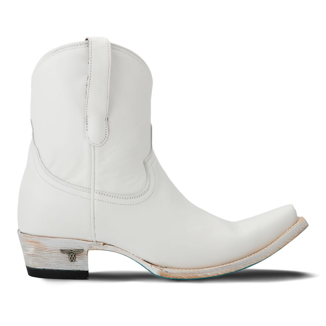 Emma Jane Bootie - Matte White