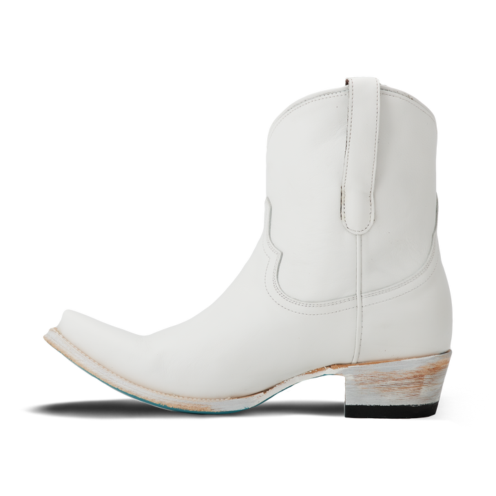 Emma Jane Bootie - Matte White