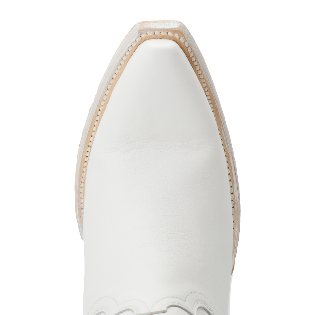Emma Jane Bootie - Matte White