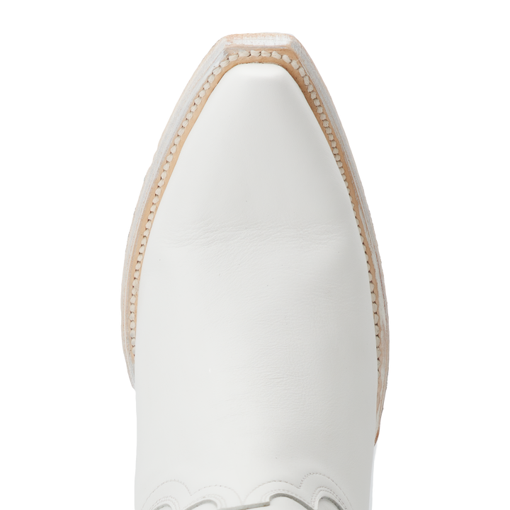 Emma Jane Bootie - Matte White